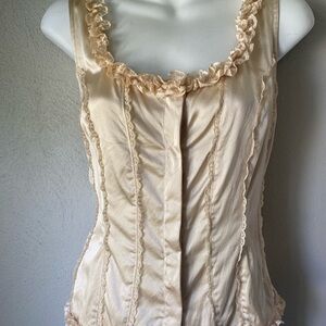 Trelise Cooper Cream silk blouse
